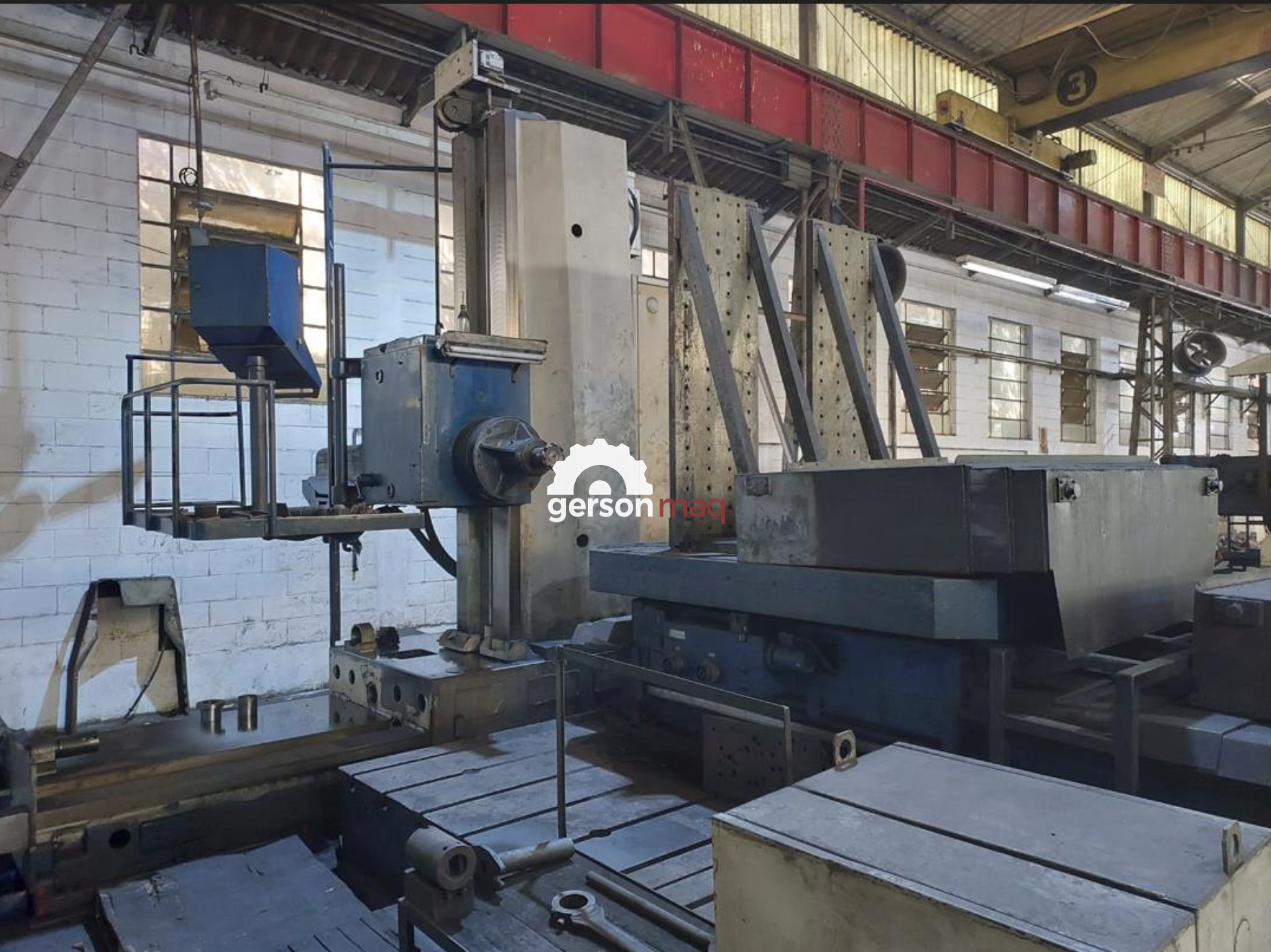 MANDRILHADORA CNC TOS - FUSO 100 - CURSO DE 5000 mm